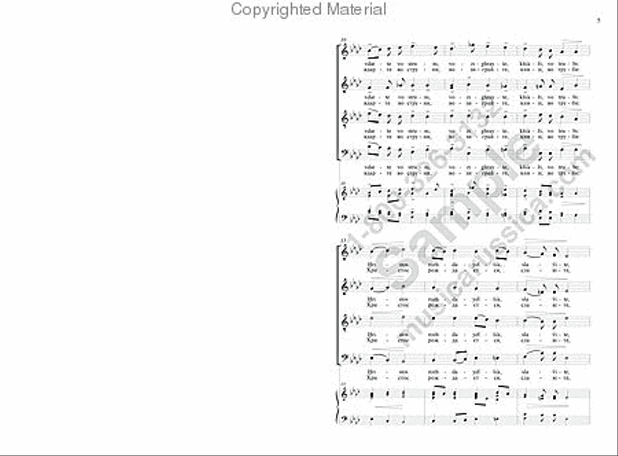 The Angels Exclaimed 4-Part scores gallery preview page 4