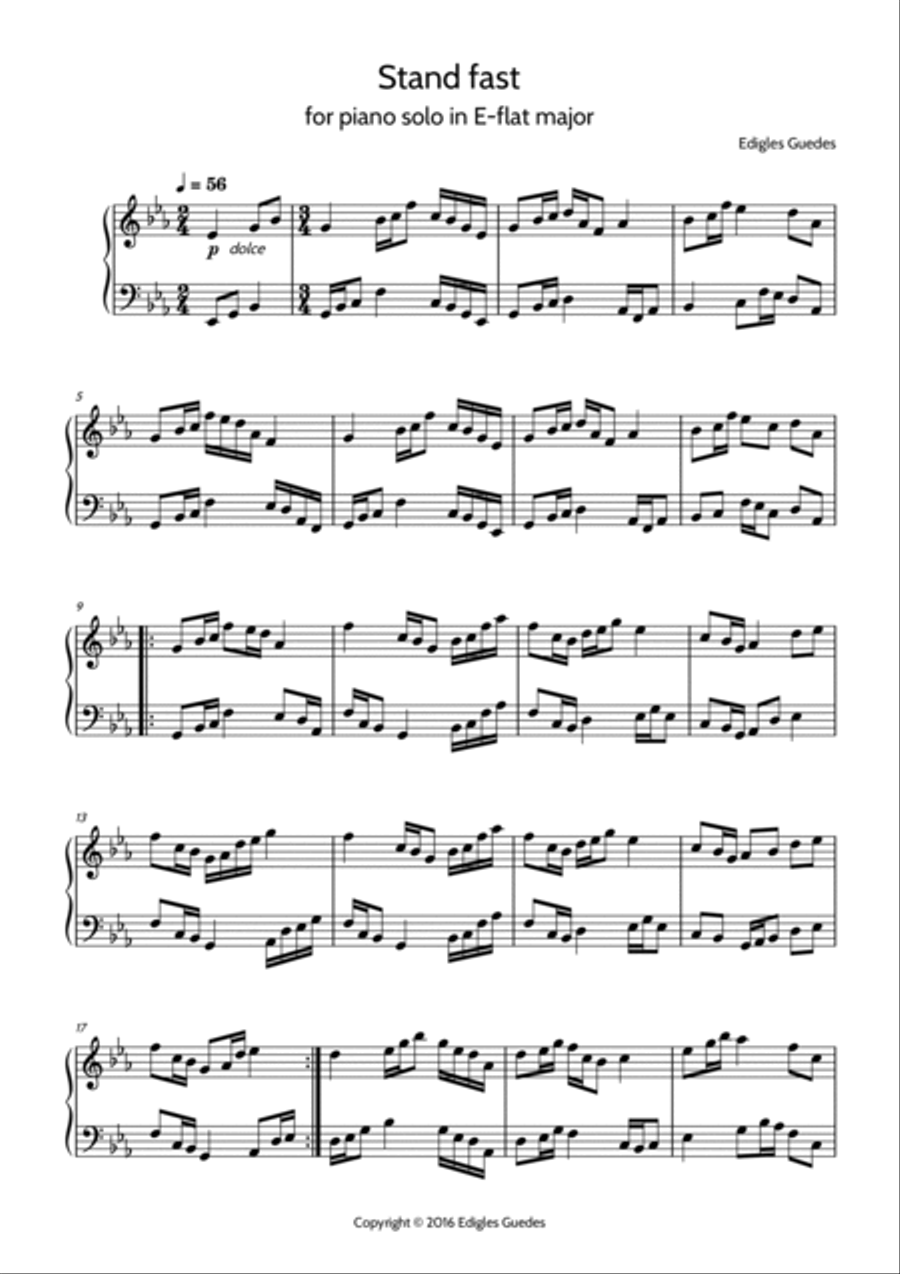 Stand fast Piano Method scores gallery preview page 2