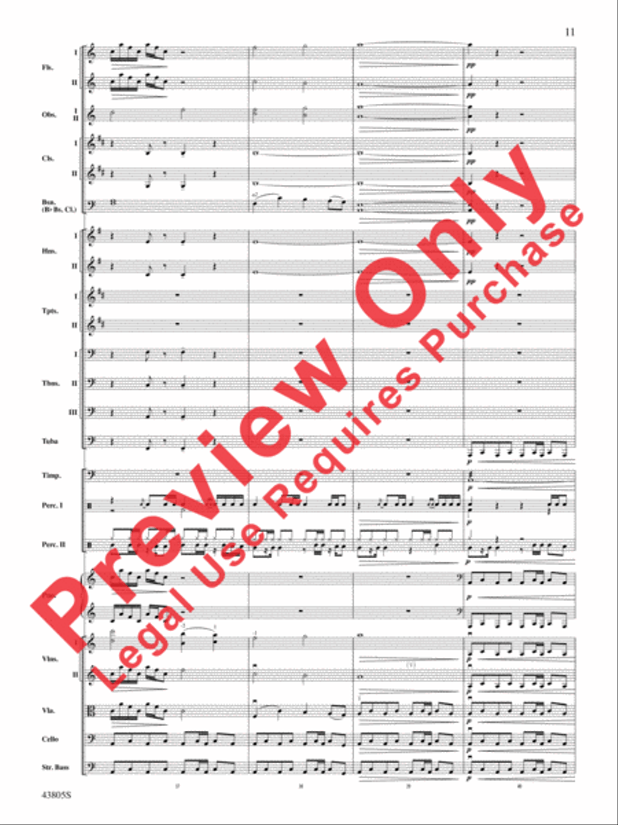 House of Cards (Theme) Full Orchestra scores gallery preview page 24