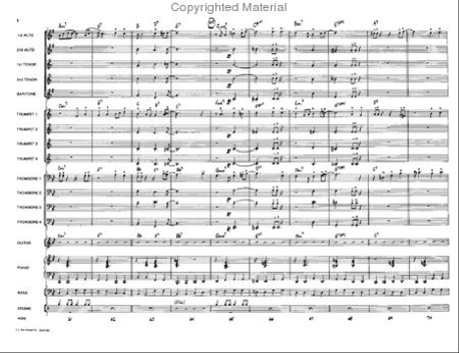 Simply Swing It! Jazz Ensemble scores gallery preview page 8
