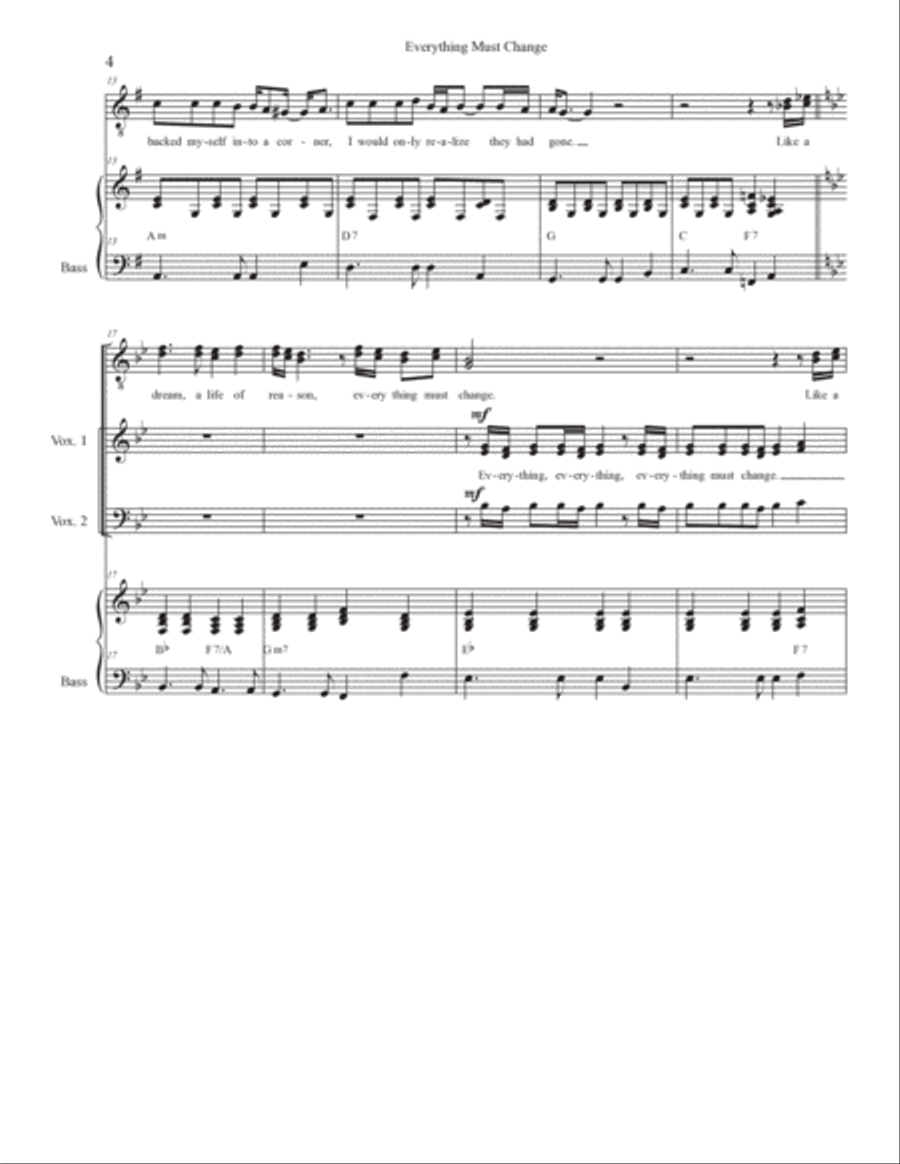 Everything Must Change 4-Part scores gallery preview page 4