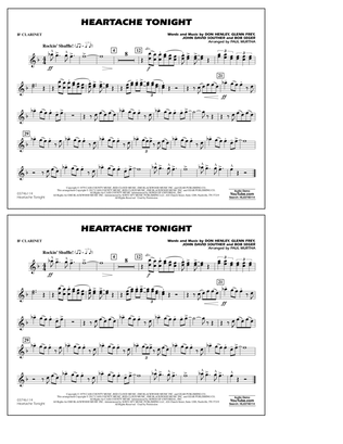 Heartache Tonight - Bb Clarinet