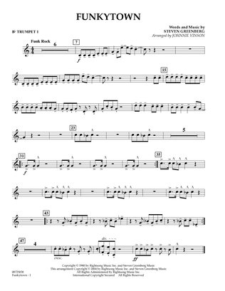 Funkytown - Bb Trumpet 1
