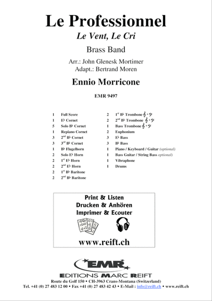 Le Professionnel Le Professionnel Brass Band scores gallery preview page 2
