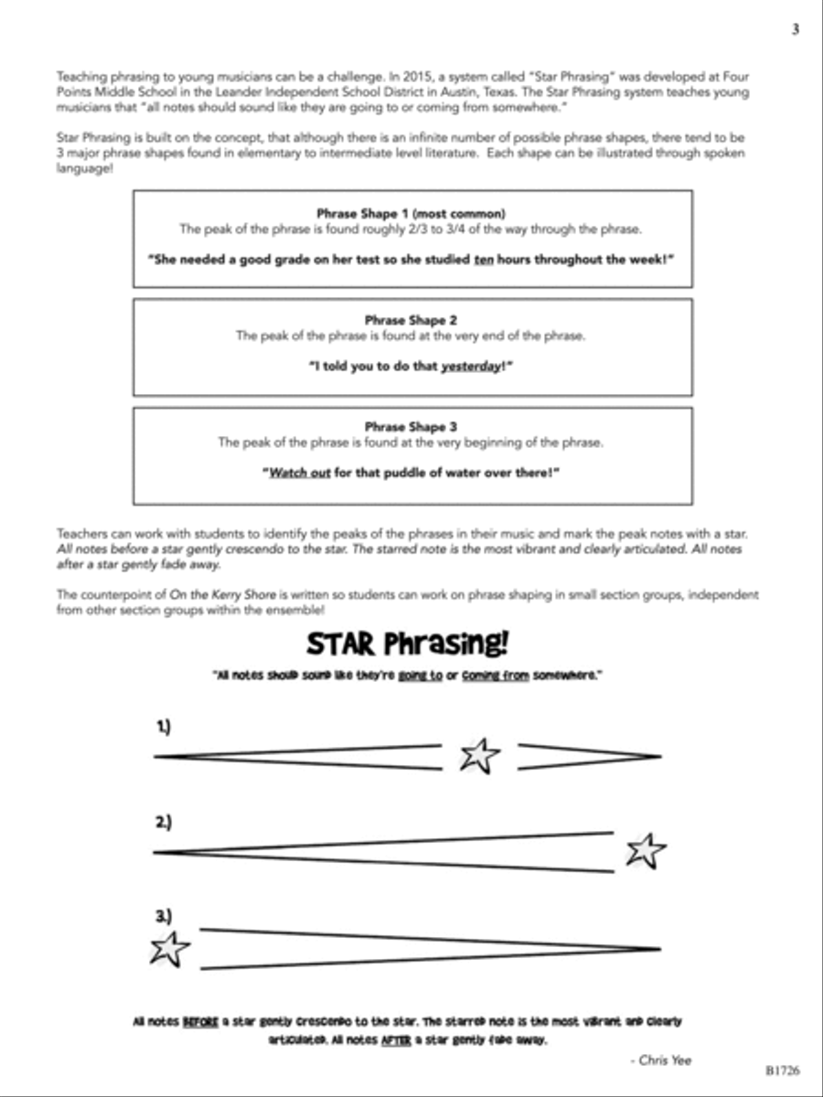 On the Kerry Shore: Score Concert Band scores gallery preview page 3
