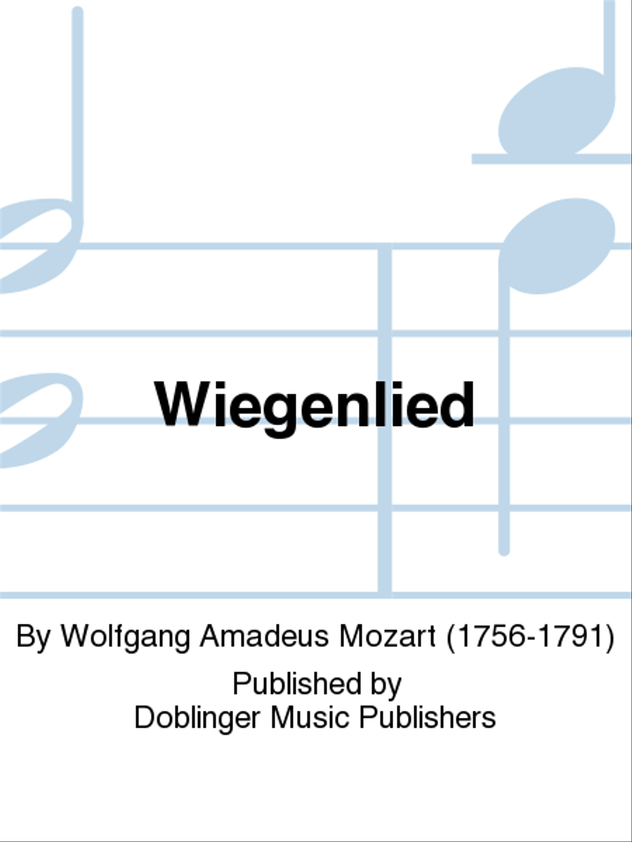 Wiegenlied SSA scores gallery preview page 1