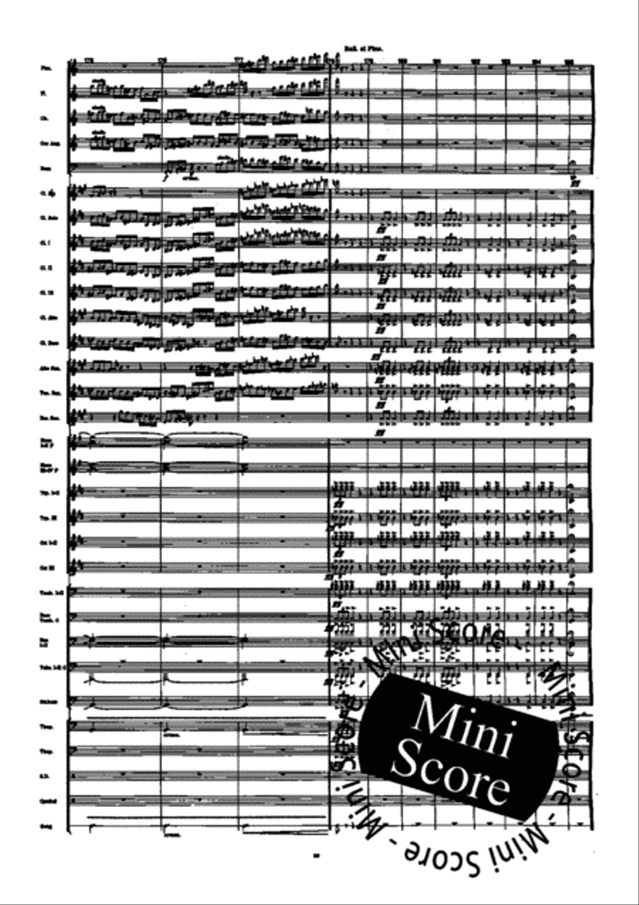 Mars, The Bringer Of War Concert Band scores gallery preview page 33