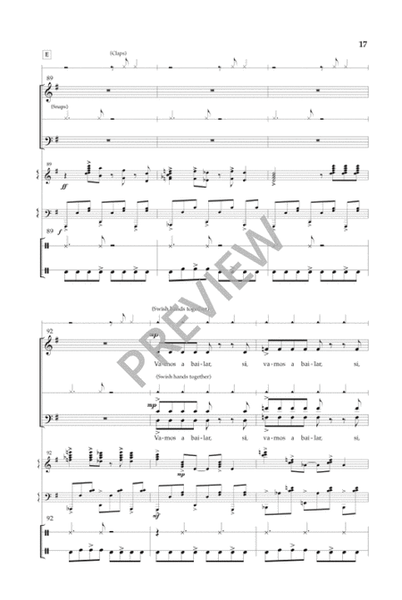 Vamos a Bailar (Vocal Score) image number null