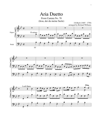 Aria Duetto from Cantata No.78