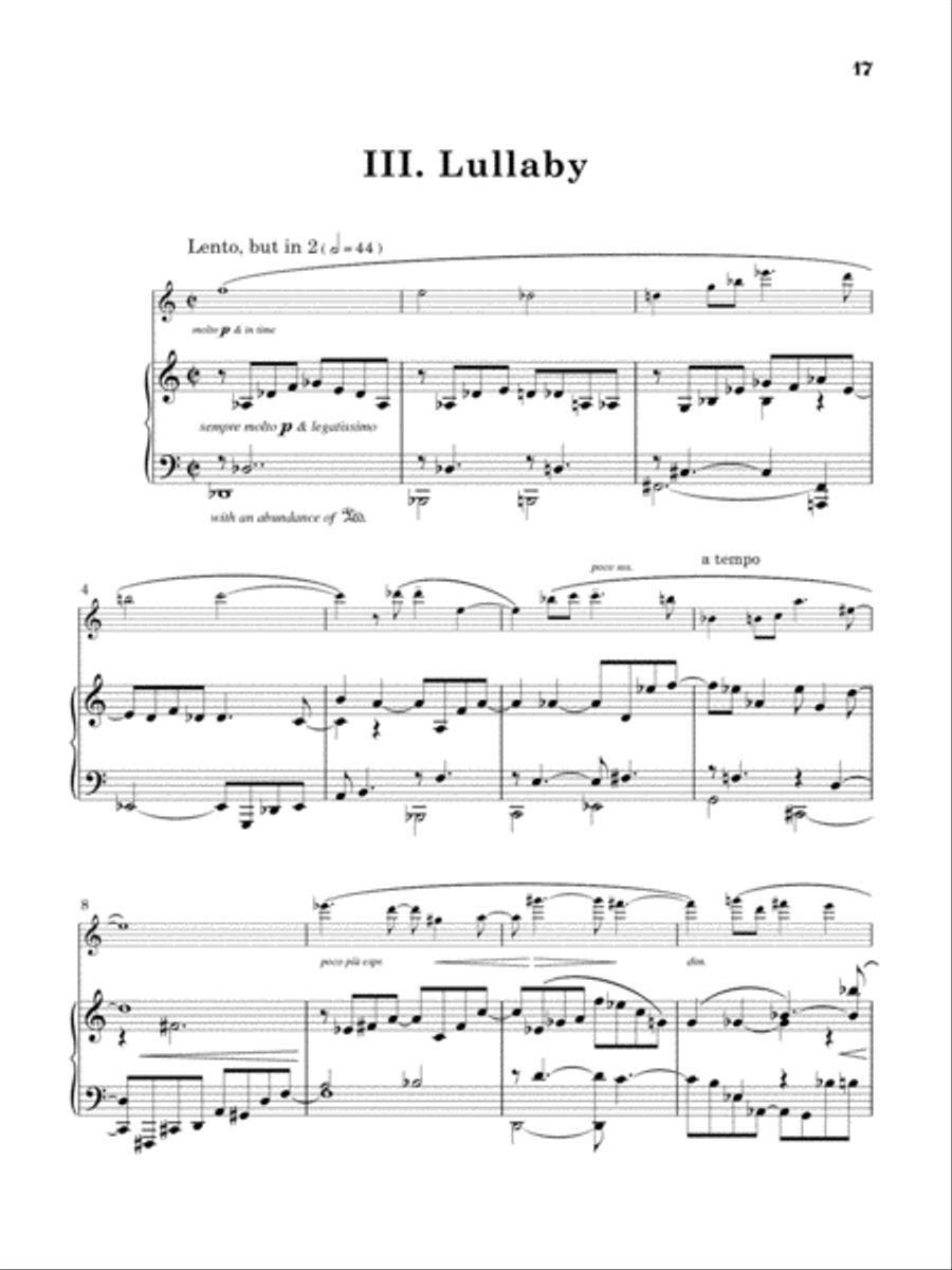 Slovakian Children's Songs for Flute and Piano Flute Solo scores gallery preview page 4