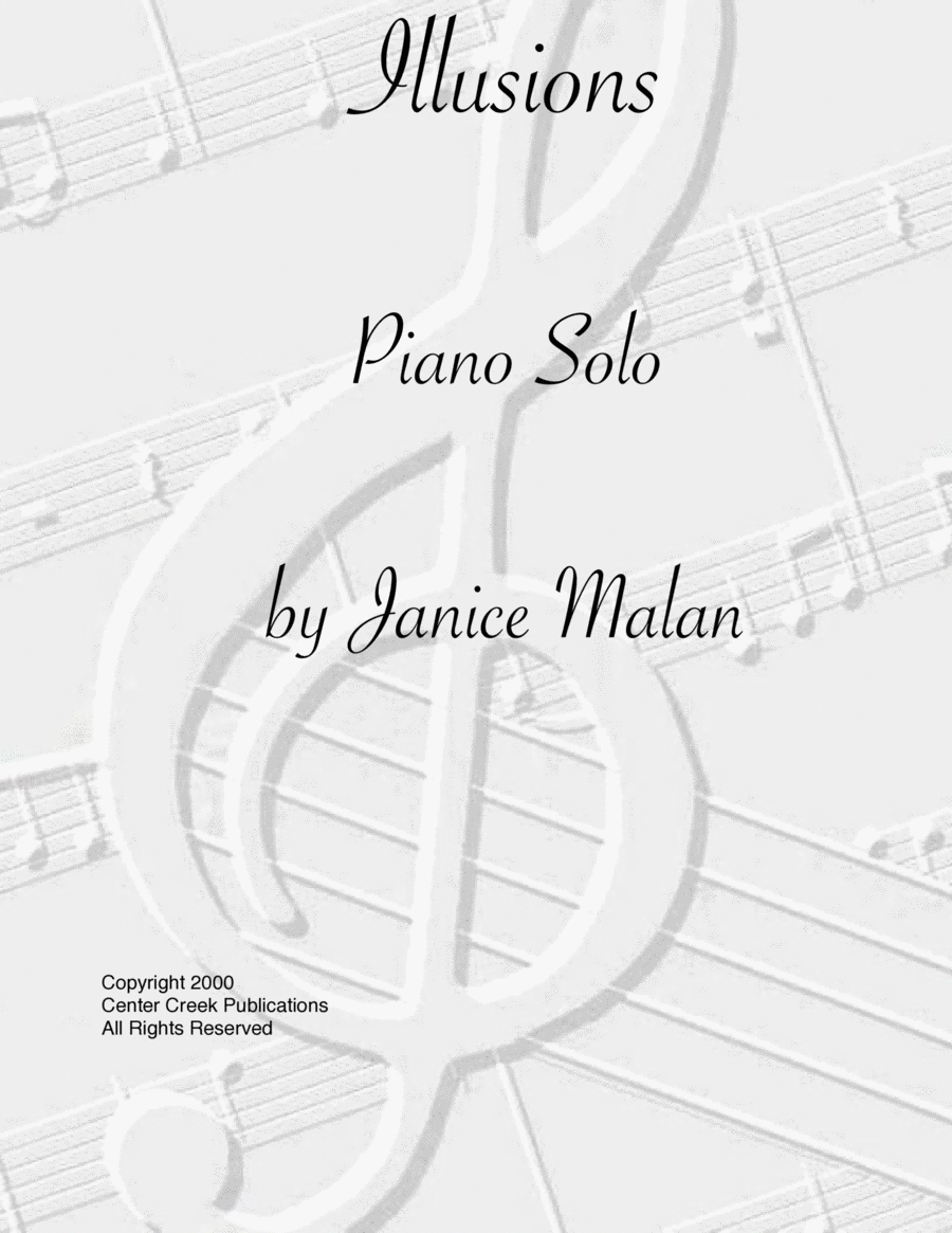 Illusions for piano solo