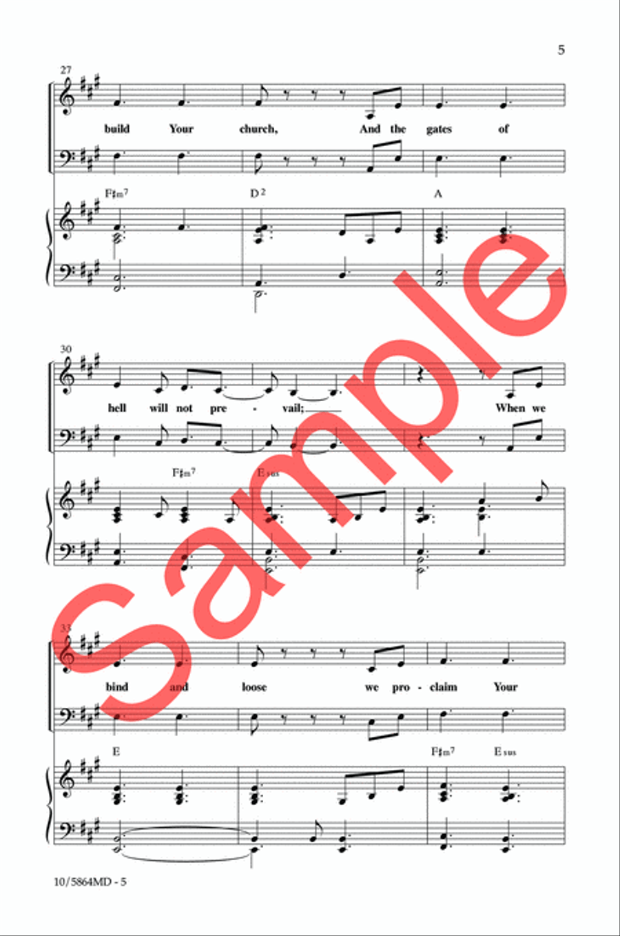 Build Your Church 4-Part scores gallery preview page 6