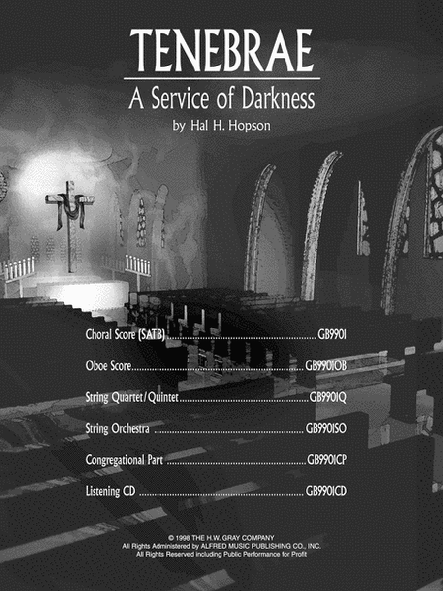 Tenebrae: A Service of Darkness