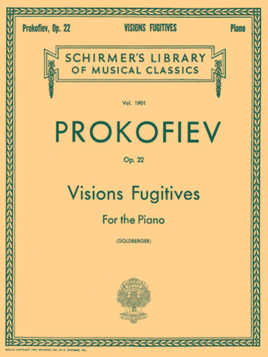 Sergei Prokofiev: Visions Fugitives, Op. 22