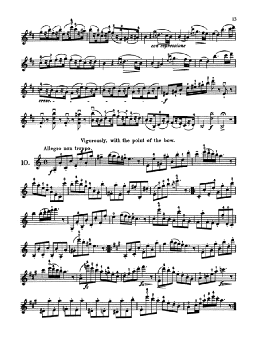 Mazas: 75 Progressive and Melodious Studies, Op. 36 Part scores gallery preview page 1
