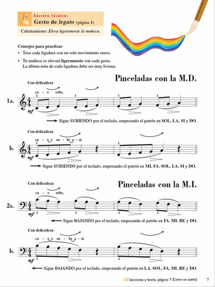 Technica e interpretacion, Nivel 4 Piano Method scores gallery preview page 3