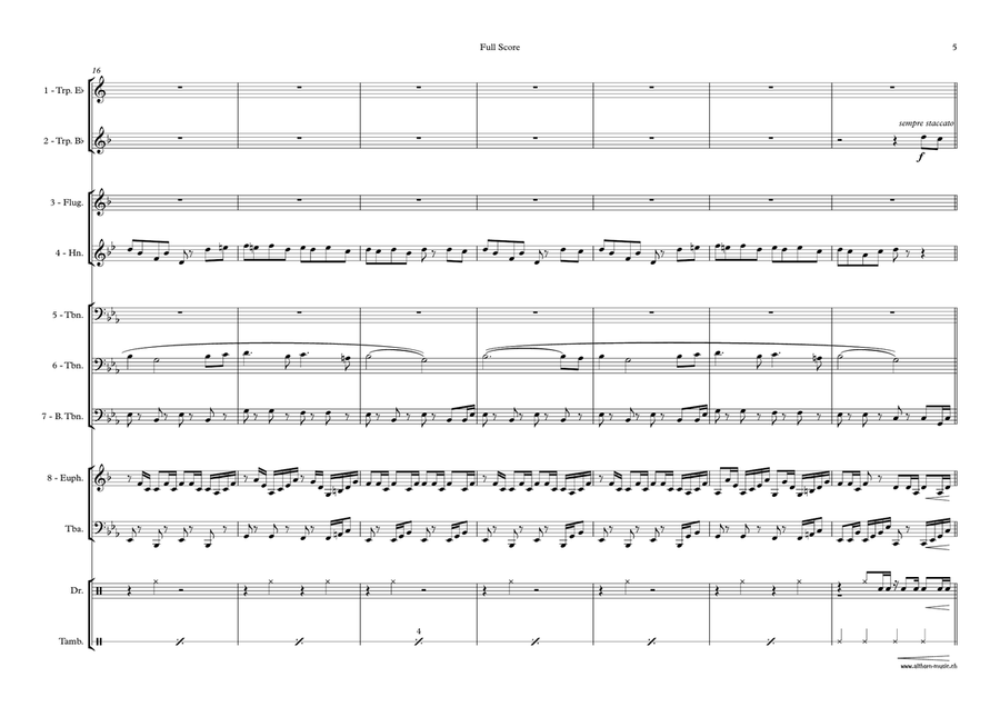 Poppy Cock Cornet scores gallery preview page 5