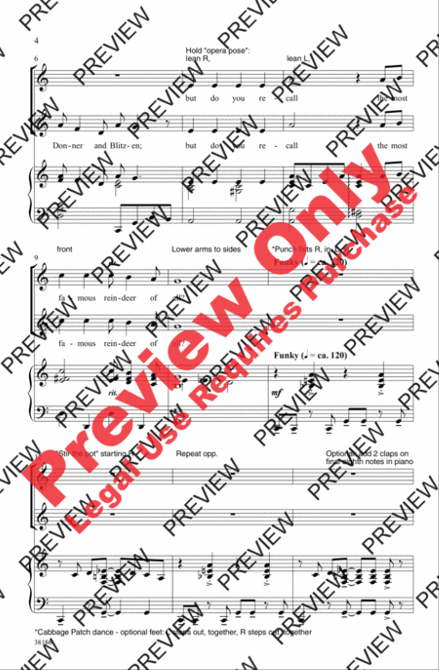 Rudolph, the Red-Nosed Reindeer 2-Part scores gallery preview page 4