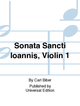 Sonata Sancti Ioannis, Violin1