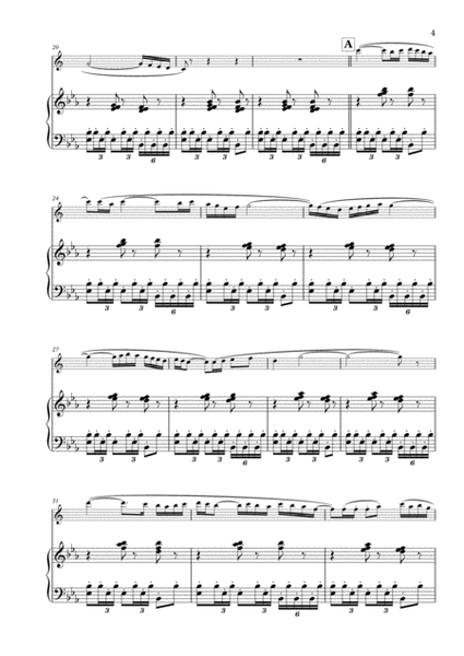 Bolero arranged for Alto Saxophone & Piano image number null