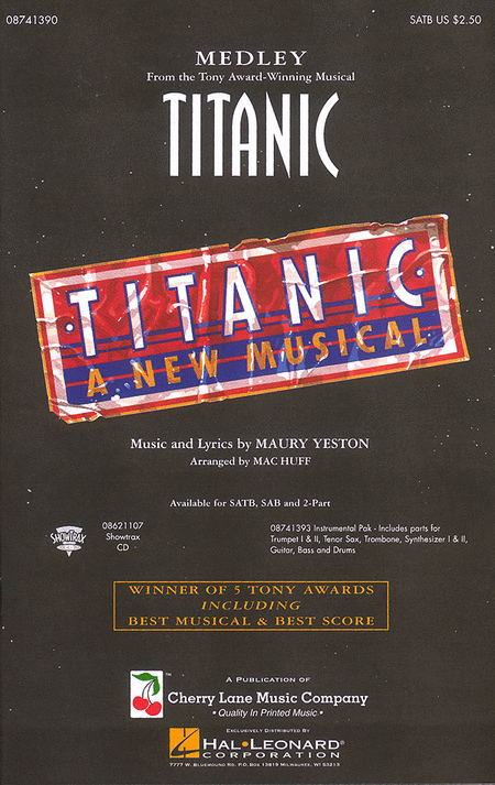 Titanic (Broadway Medley) - SATB