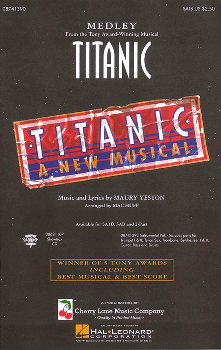Titanic (Broadway Medley) 4-Part scores gallery preview page 1
