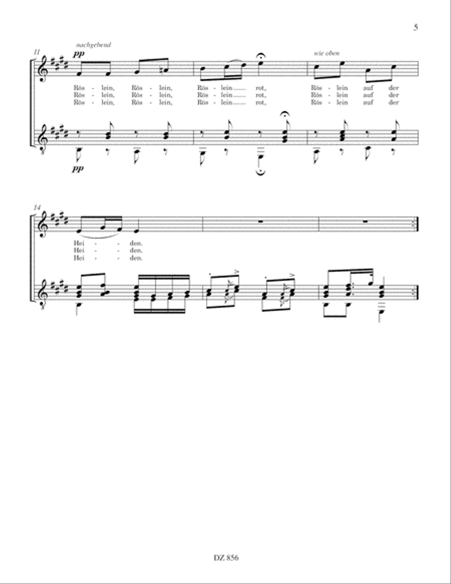 16 Lieder 16 Lieder Classical Guitar scores gallery preview page 5