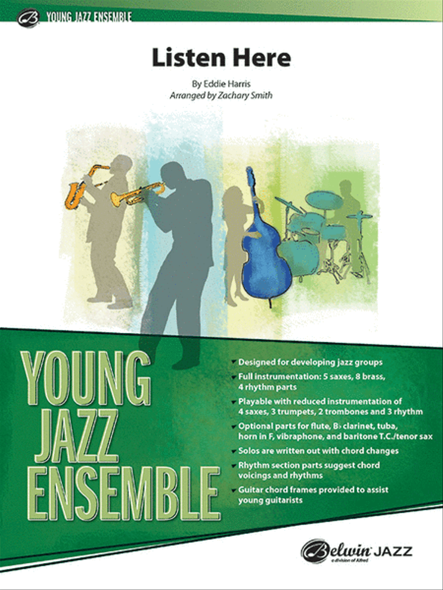 Listen Here Jazz Ensemble scores gallery preview page 1