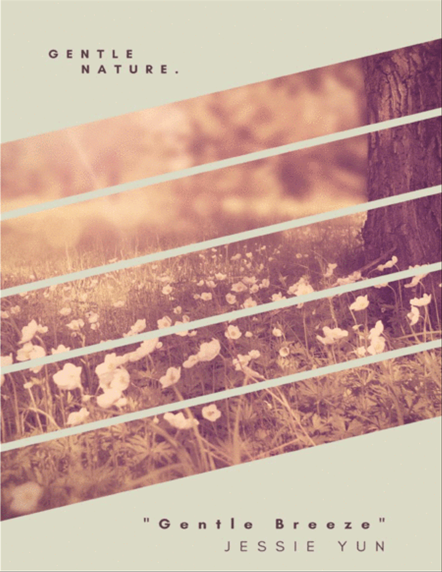 Gentle Breeze Easy Piano scores gallery preview page 1