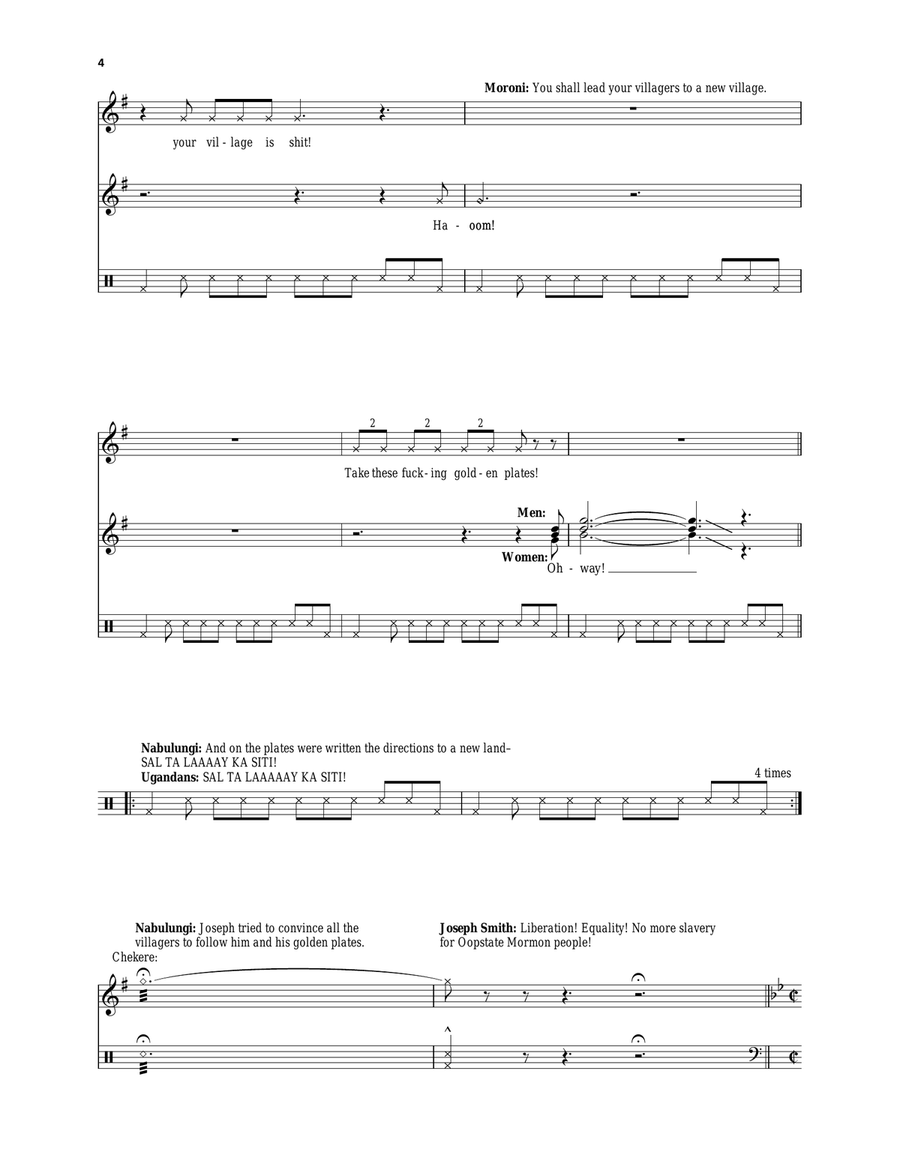 Joseph Smith American Moses Voice scores gallery preview page 4