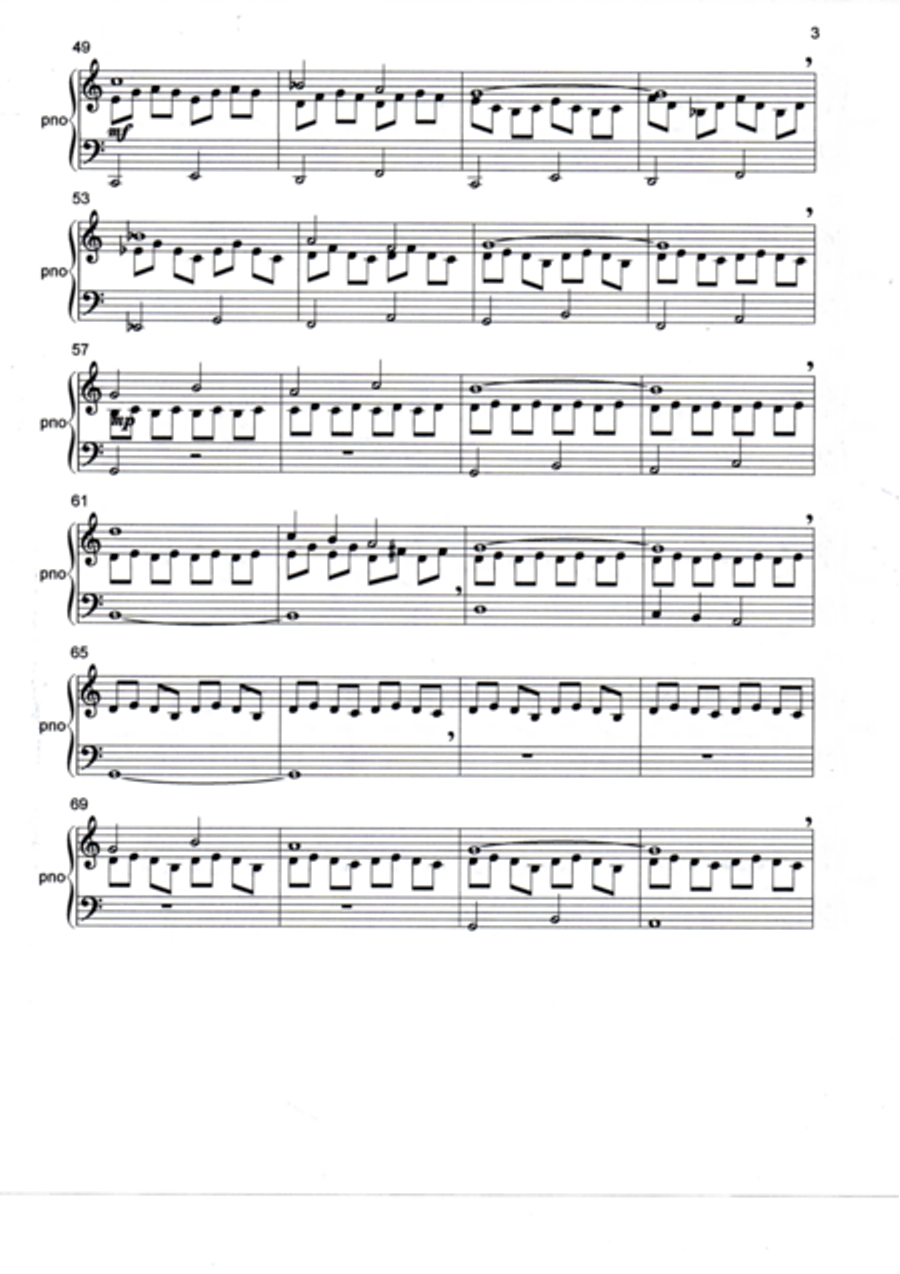 Prelude I For Piano