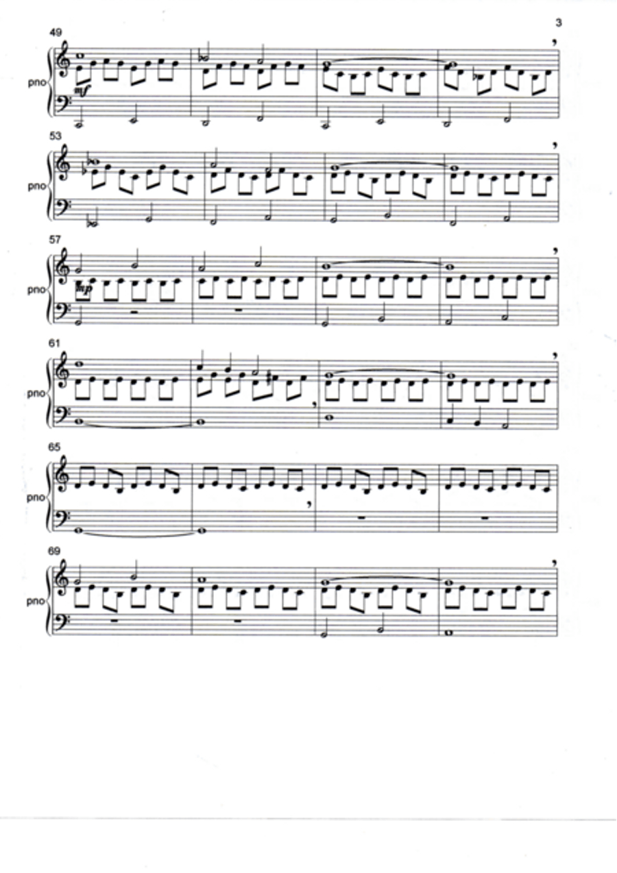 Prelude I For Piano Prelude I For Piano Piano Solo scores gallery preview page 3