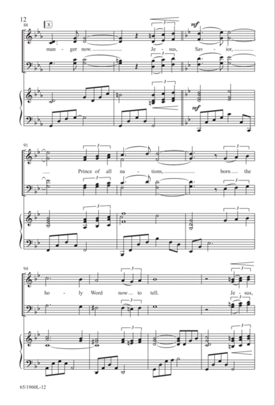 A New Birth...A New Beginning 4-Part scores gallery preview page 13