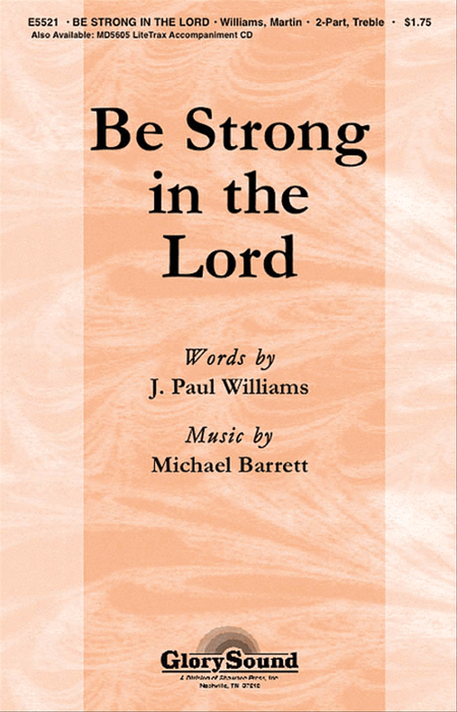 Be Strong in the Lord 2-Part scores gallery preview page 1