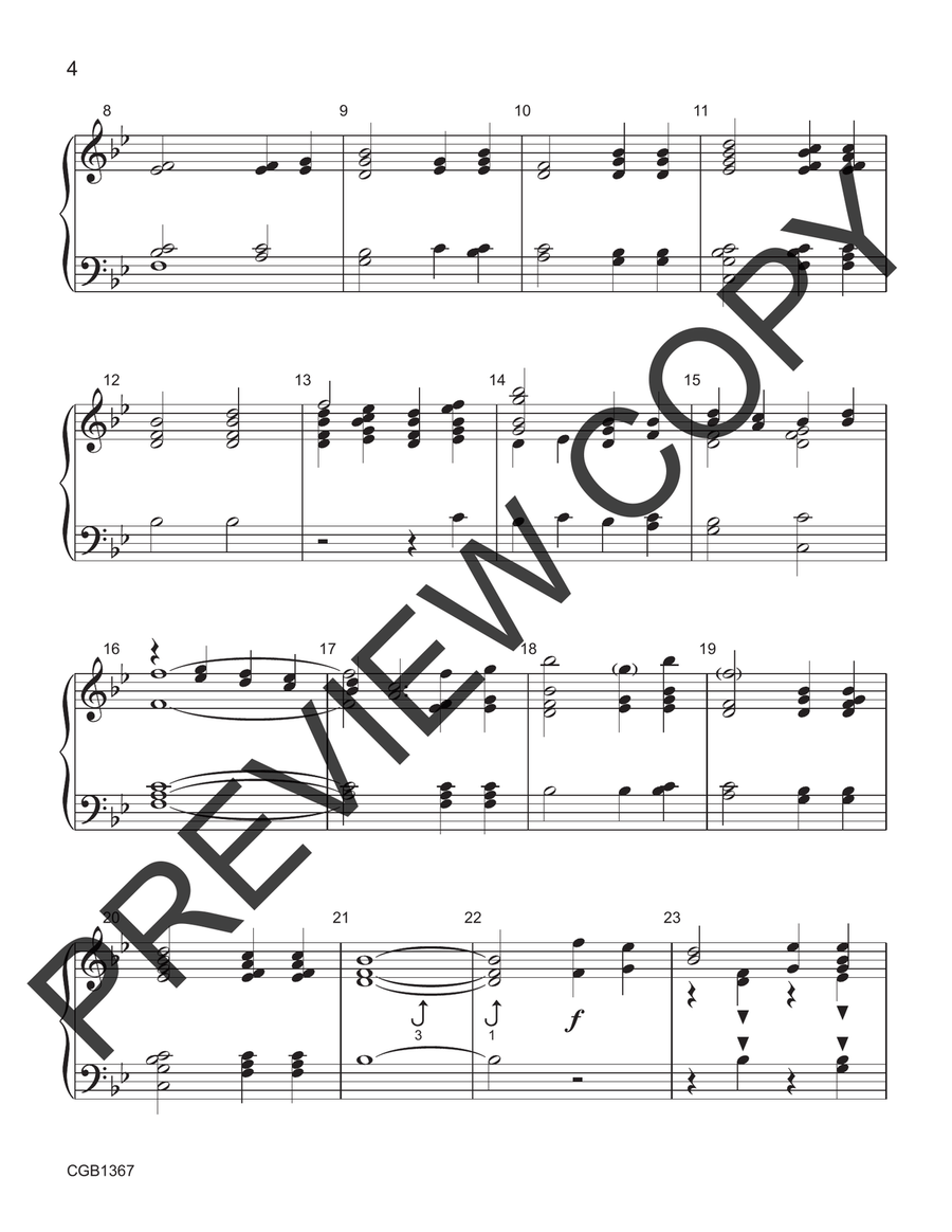How Firm a Foundation (2-3 octaves) 3-Octaves scores gallery preview page 5