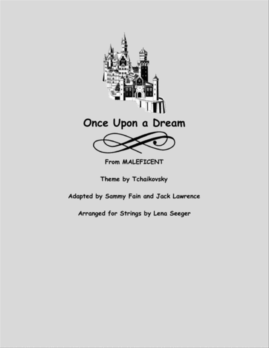 Once Upon A Dream Once Upon A Dream String Trio scores gallery preview page 1