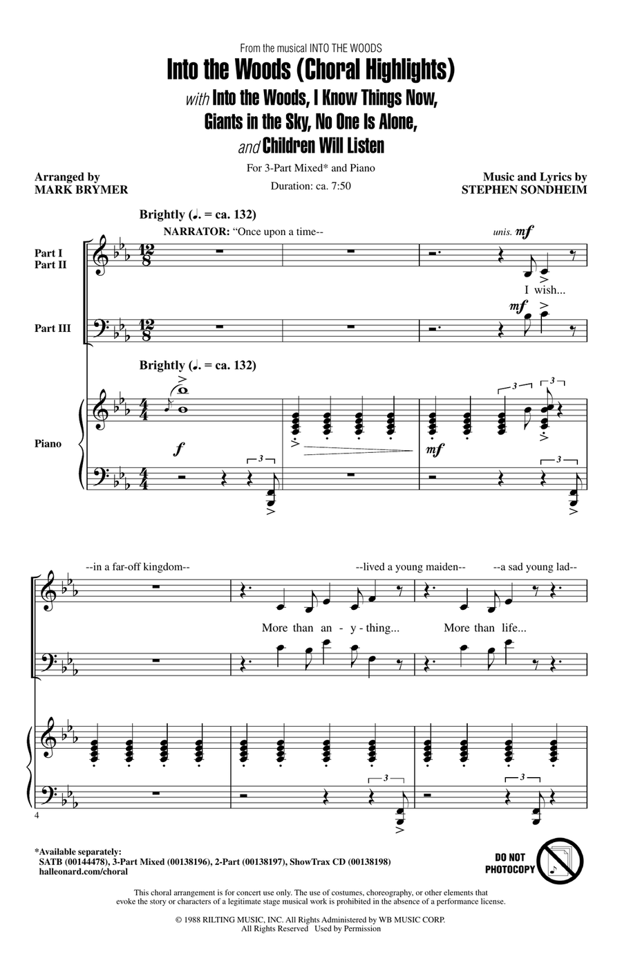 Into The Woods (Choral Highlights)