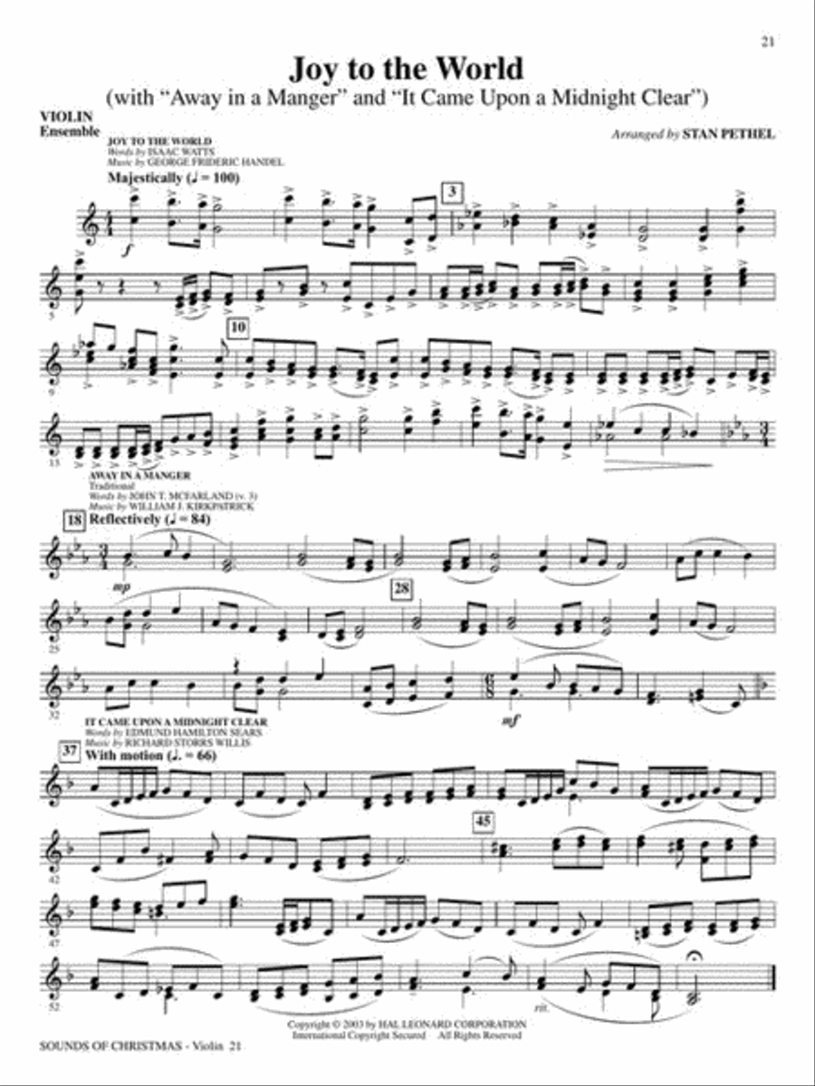 Sounds of Christmas Flute scores gallery preview page 6