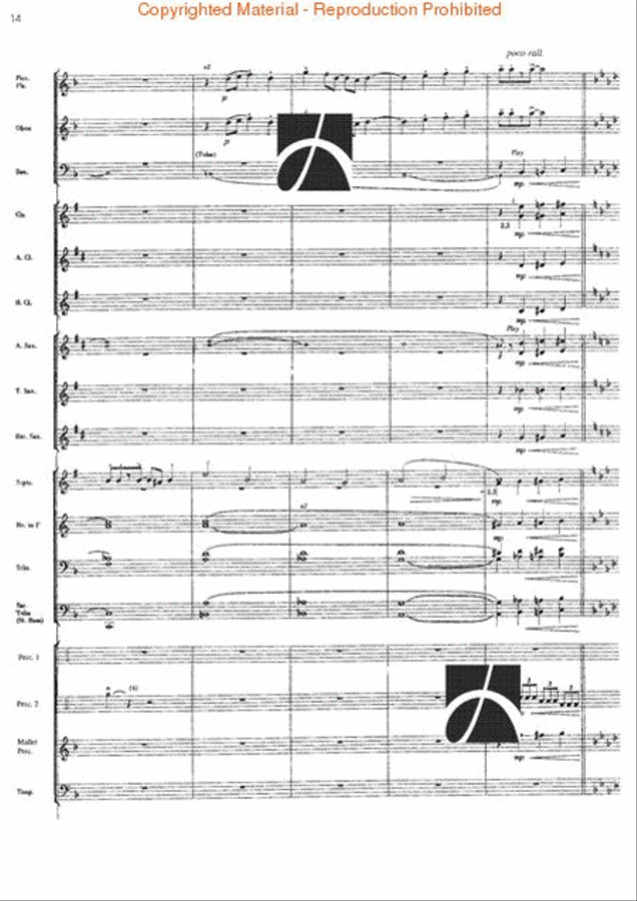 Jericho Jericho Concert Band scores gallery preview page 11