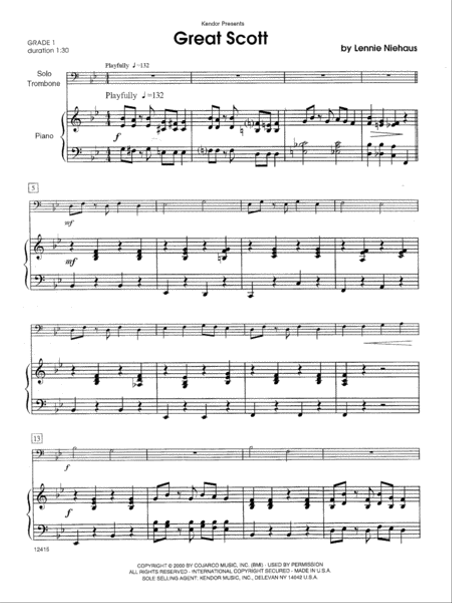 Great Scott Trombone scores gallery preview page 2