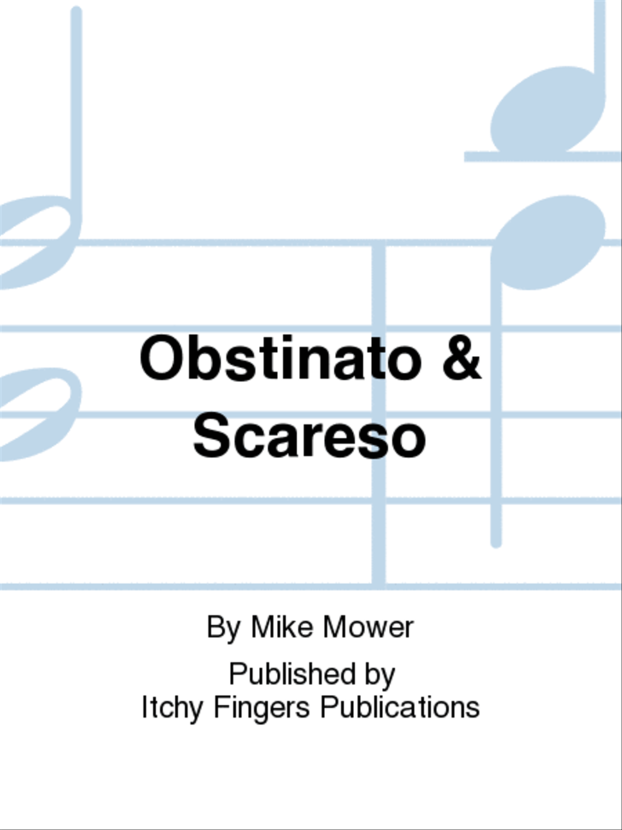 Obstinato & Scareso Flute Solo scores gallery preview page 1