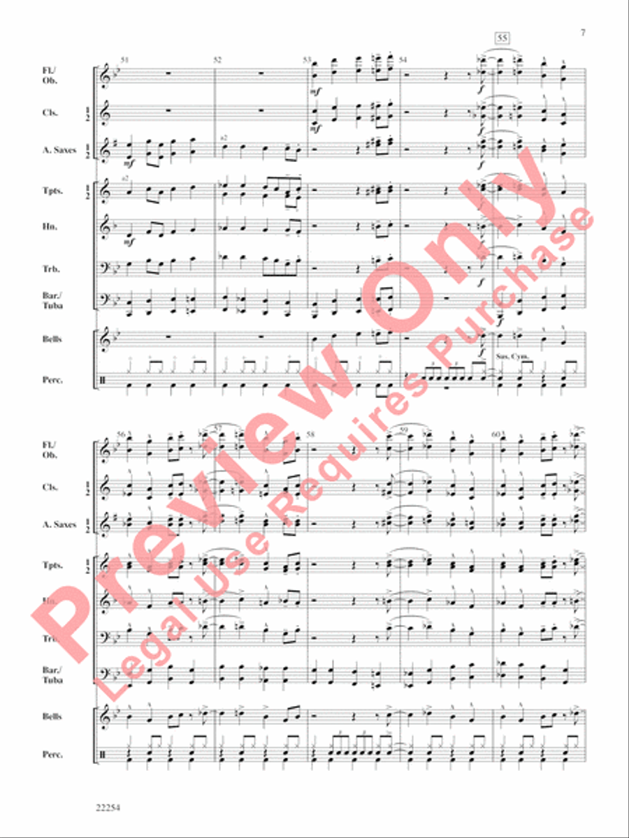 Jump Street Boogie Jump Street Boogie Concert Band scores gallery preview page 8