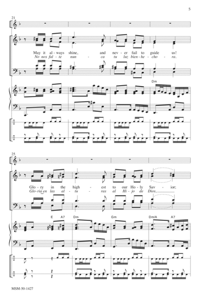 From a Far-Off Land De Tierra Lejana Venimos (Downloadable Choral Score)