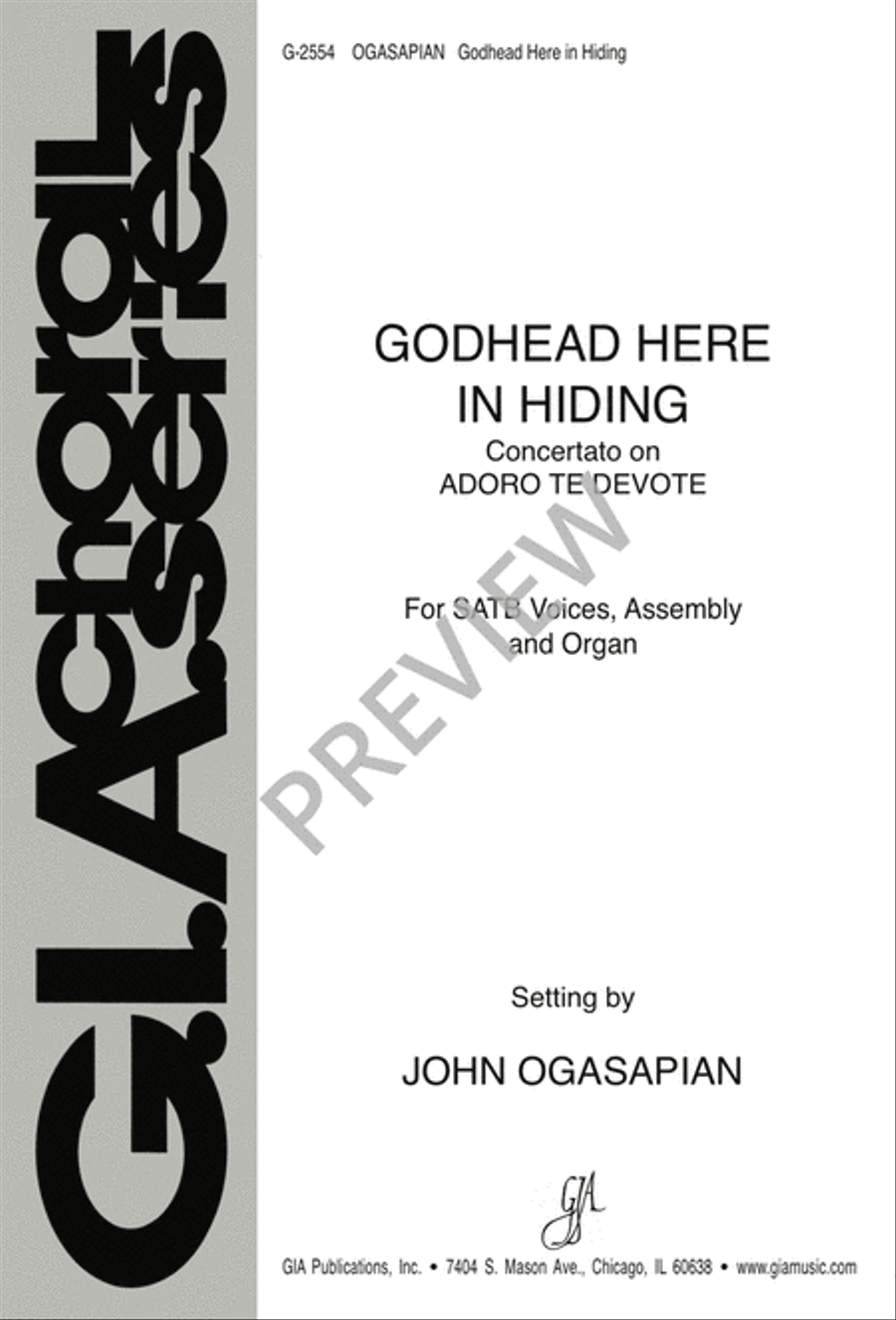 Godhead Here in Hiding 4-Part scores gallery preview page 2