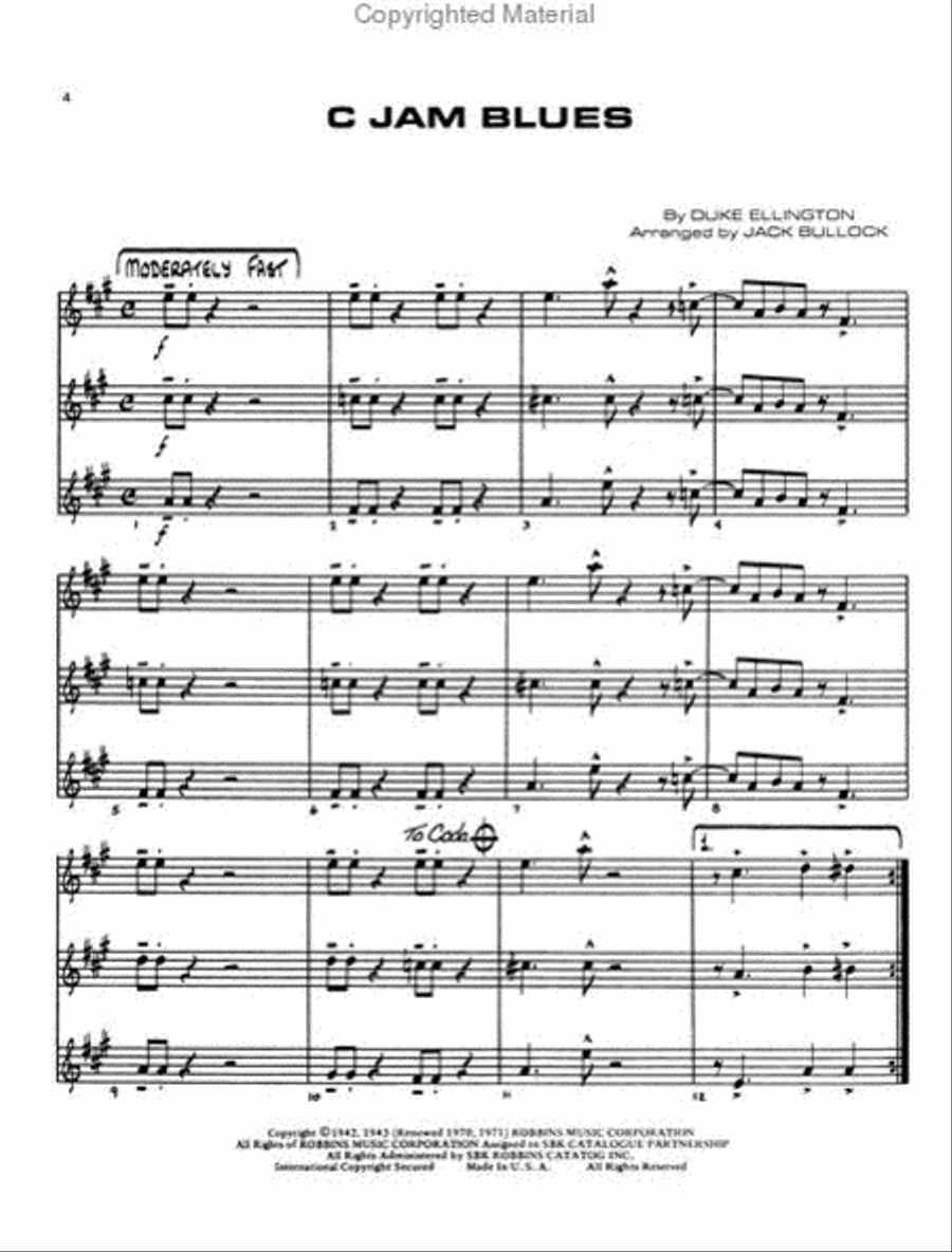 Combo Sounds of the Big Band Era, Volume 2 Jazz Ensemble scores gallery preview page 2