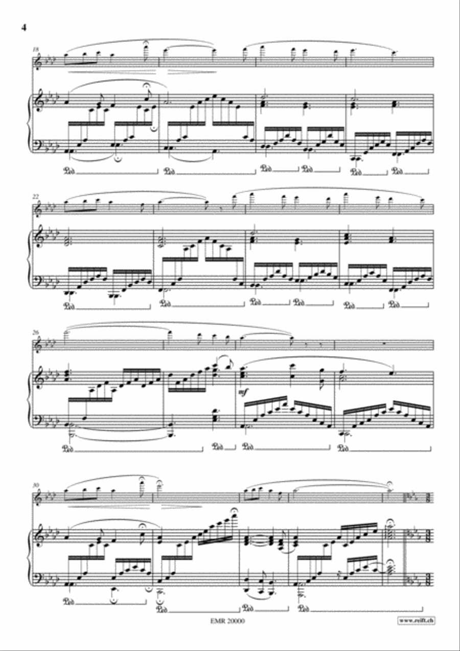 Puccini Highlights Flute Solo scores gallery preview page 4