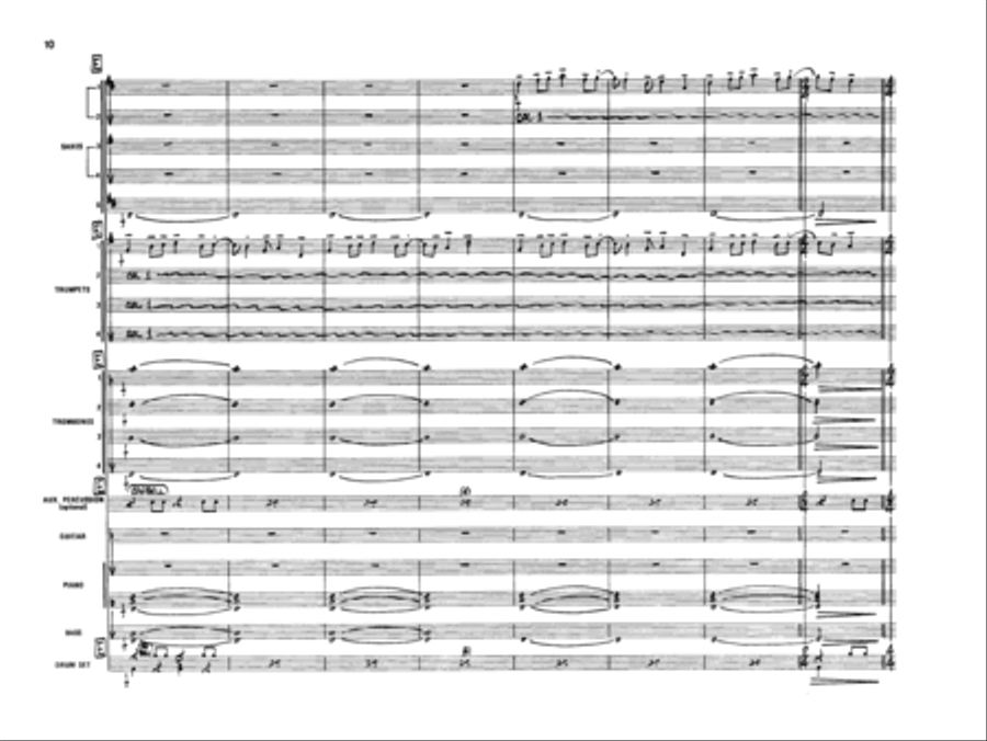 Island Girl Island Girl Jazz Ensemble scores gallery preview page 10