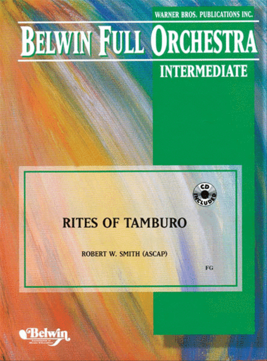 Rites of Tamburo Full Orchestra scores gallery preview page 1