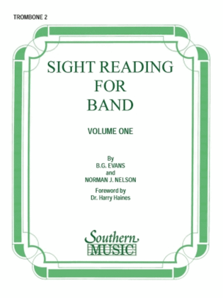 Sight Reading for Band, Book 1