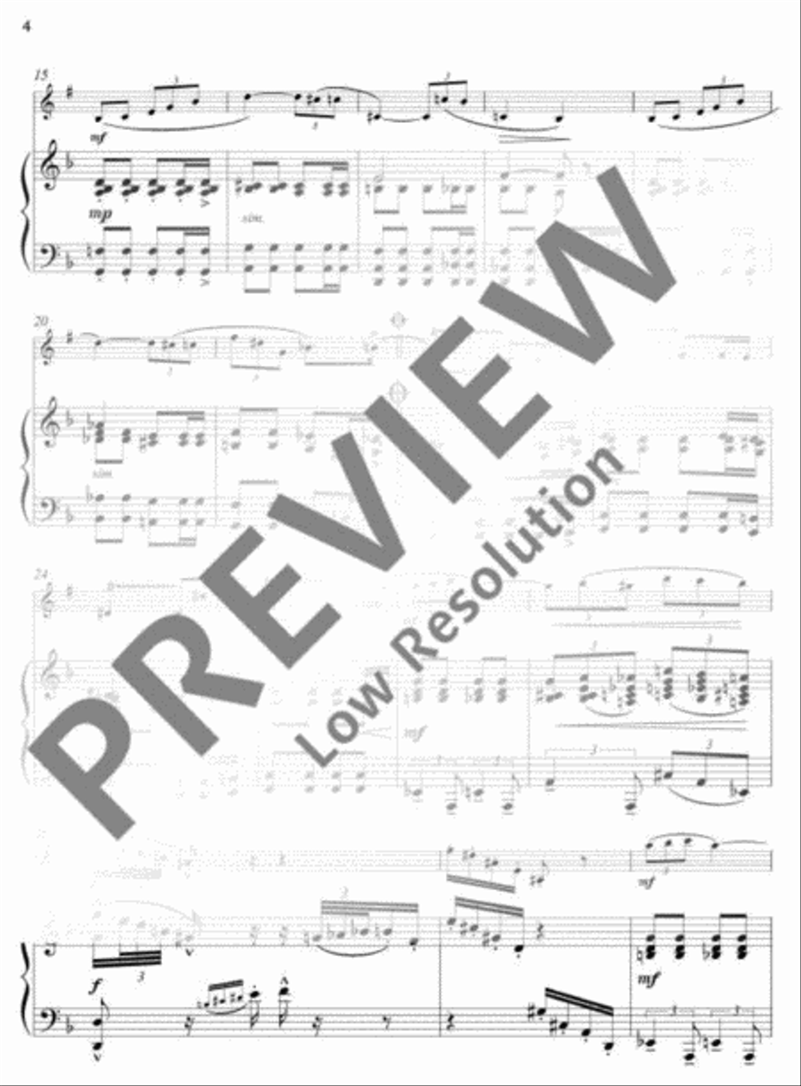 Tango Tango B-Flat Clarinet scores gallery preview page 5